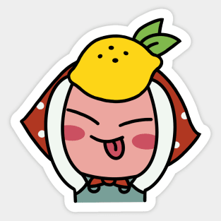 Lemon Apeach Sticker